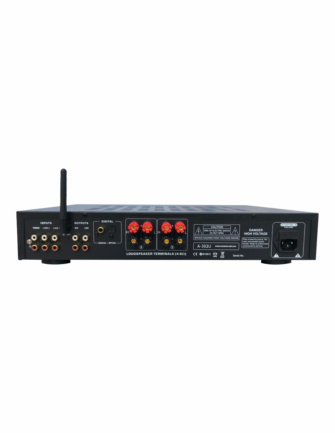 DNM STEREO INTEGRATED AMPLIFIER A-302U WITH BLUETOOTH