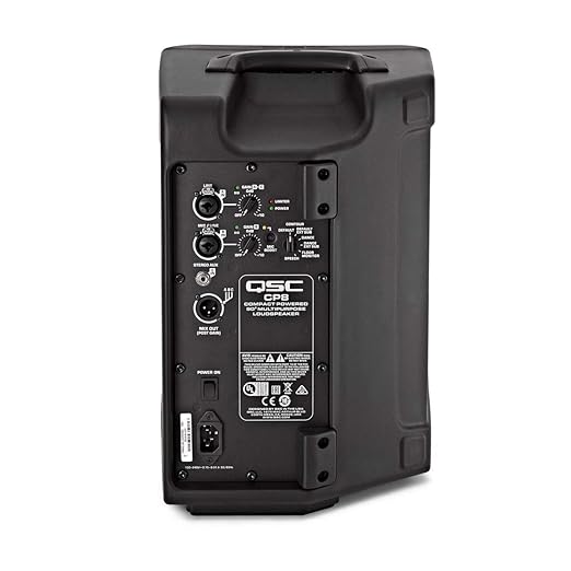 QSC CP8 8" 1000W Powered wired Speaker