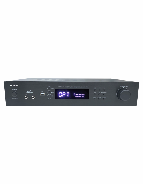 HI-FI STEREO TUNER AMPLIFIER AP-2000USB WITH BT AND KARAOKE
