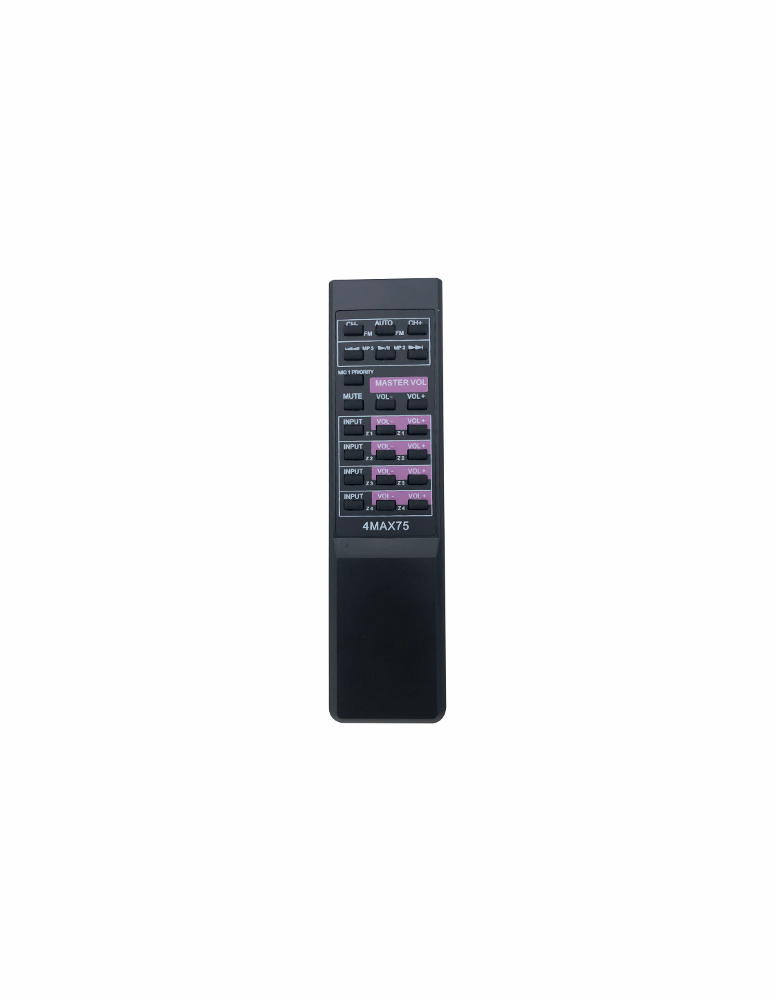 4 STEREO ZONE AMPLIFIER 4MAX75