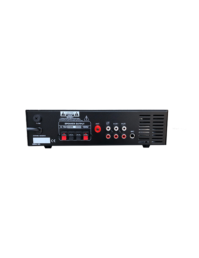 PACE PUBLIC ADDRESS AMPLIFIER PA-60 MINI WITH BLUETOOTH