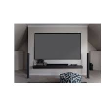  110"  FIXED FRAME PROJECTION SCREEN 3D SILVER 16:9