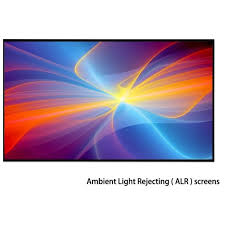 133" 16:9 FIXED FRAME PROJECTION SCREEN ALR STANDARD THROW