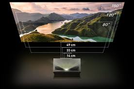 Formovie-Theater 4K Ultra Short Throw Projector 2800 Lumen Triple Laser UST with Dolby Vision Laser TV 