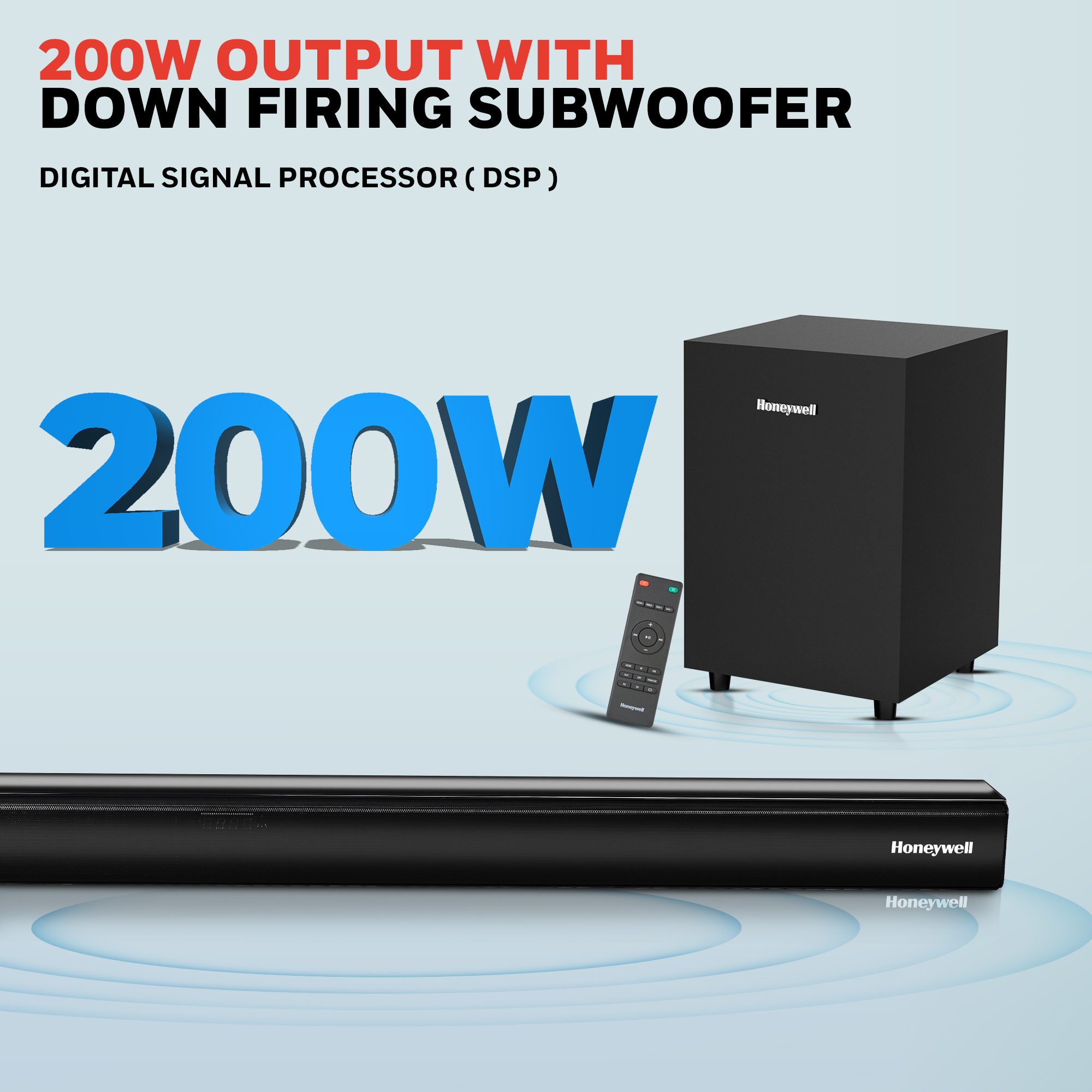 HONEYWELL Trueno U3000 Soundbar