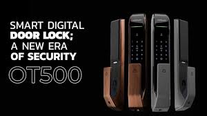 Onetouch digital door lock OT500 ( with mobile APP onetouch IOT), biometric, card, key, mobile APP unlocking, password, dynamic password via APP