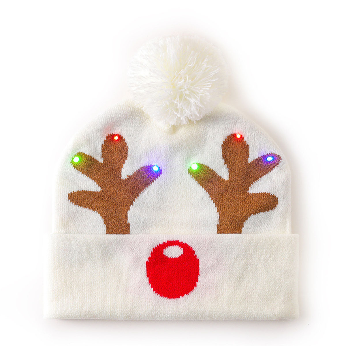 Light Up Beanie Christmas