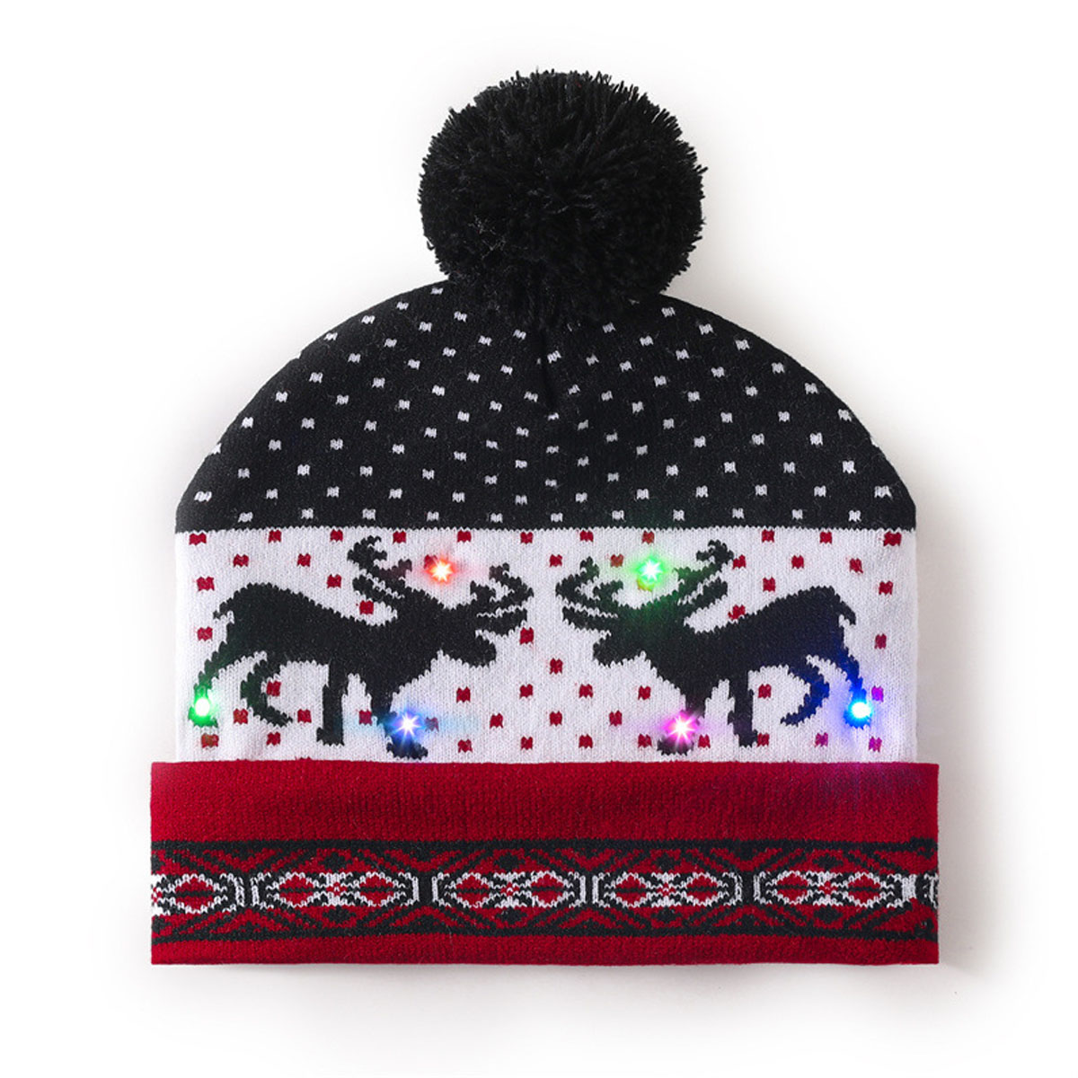 Led Light Up Christmas Hat
