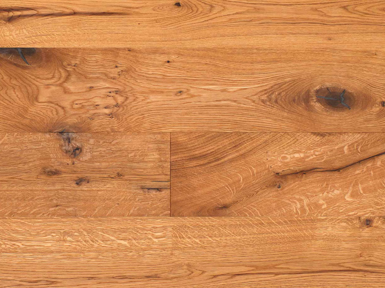 LHD Eiche rustikal "Hausen" 1900 x 150 x 14 mm