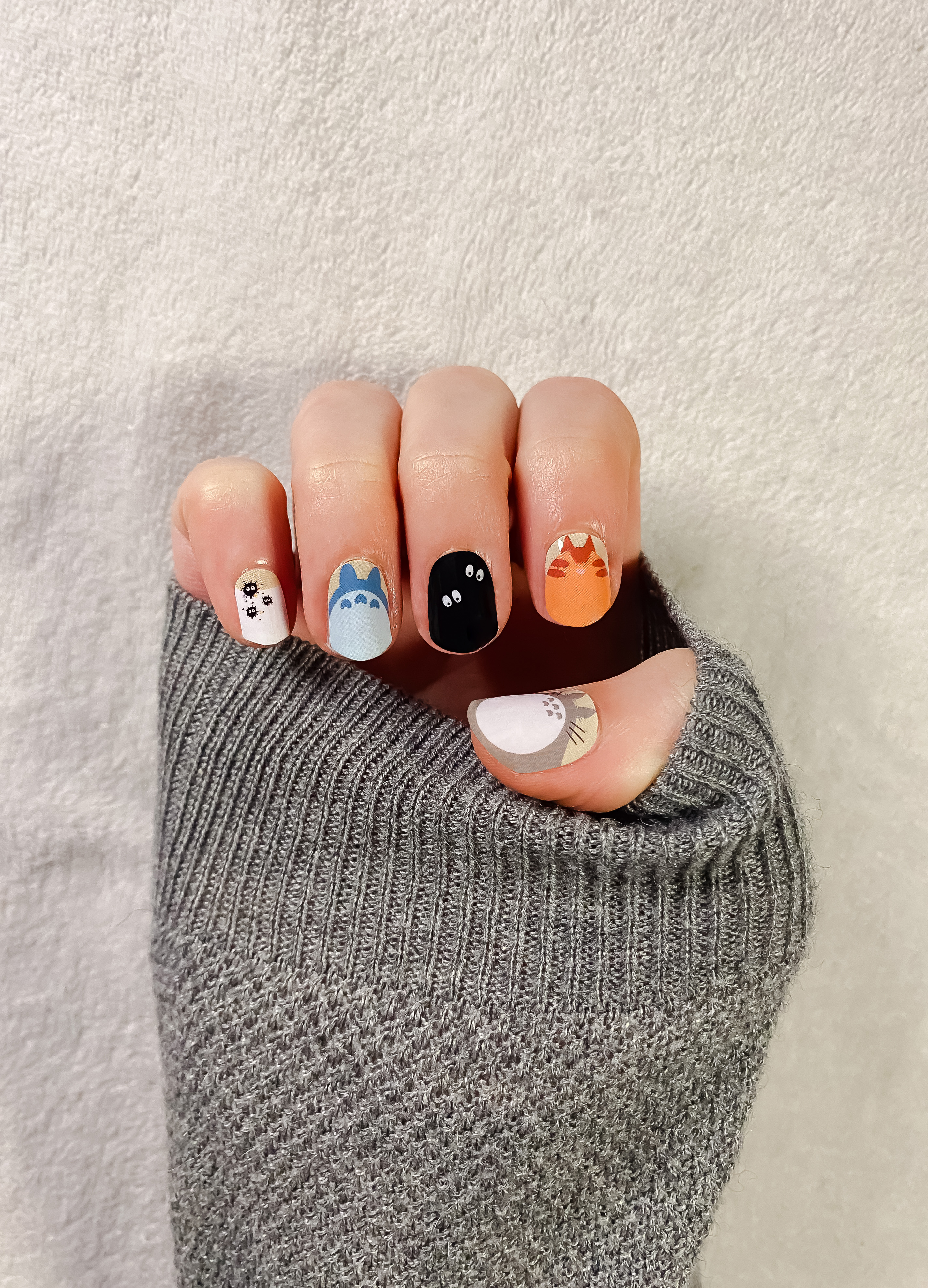 Pack Esprits & Créatures –  Lot 3 Stickers d’Ongles