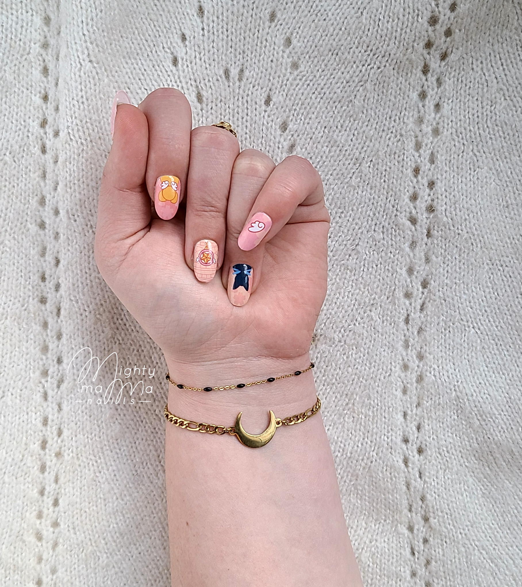 Pack Pop Culture – Lot 3 Stickers d’Ongles 