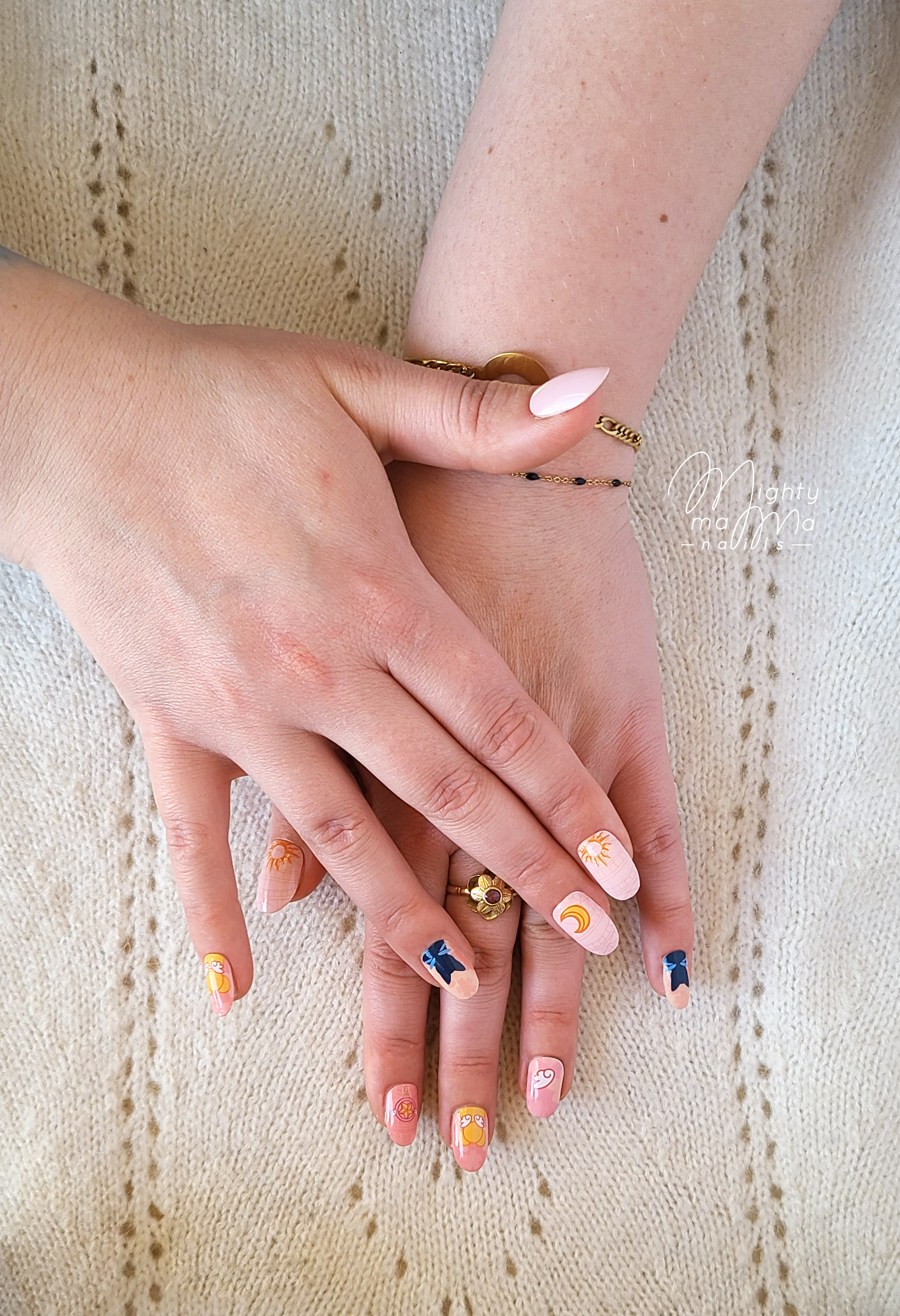 Pack Pop Culture – Lot 3 Stickers d’Ongles 