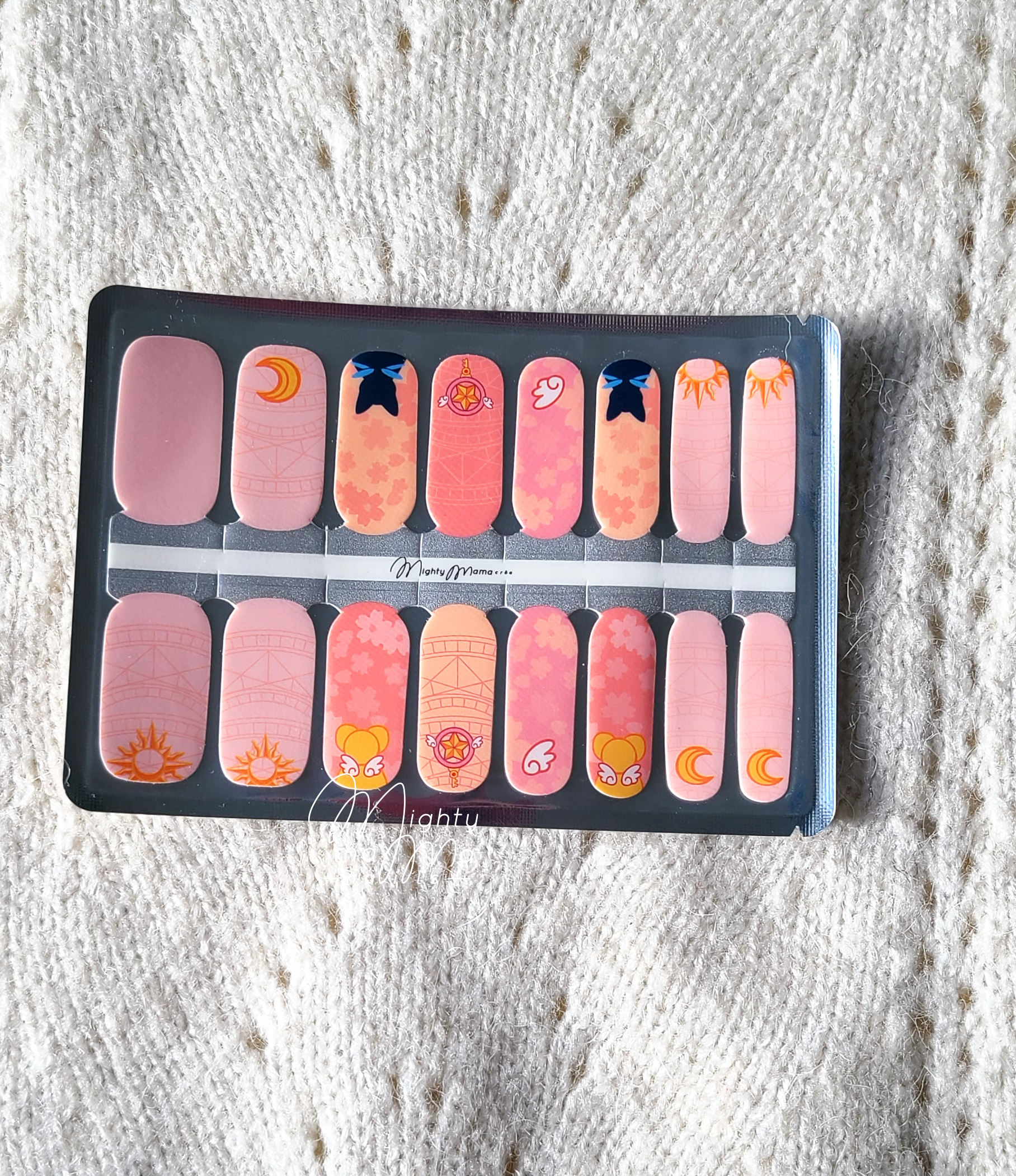 Pack Pop Culture – Lot 3 Stickers d’Ongles 