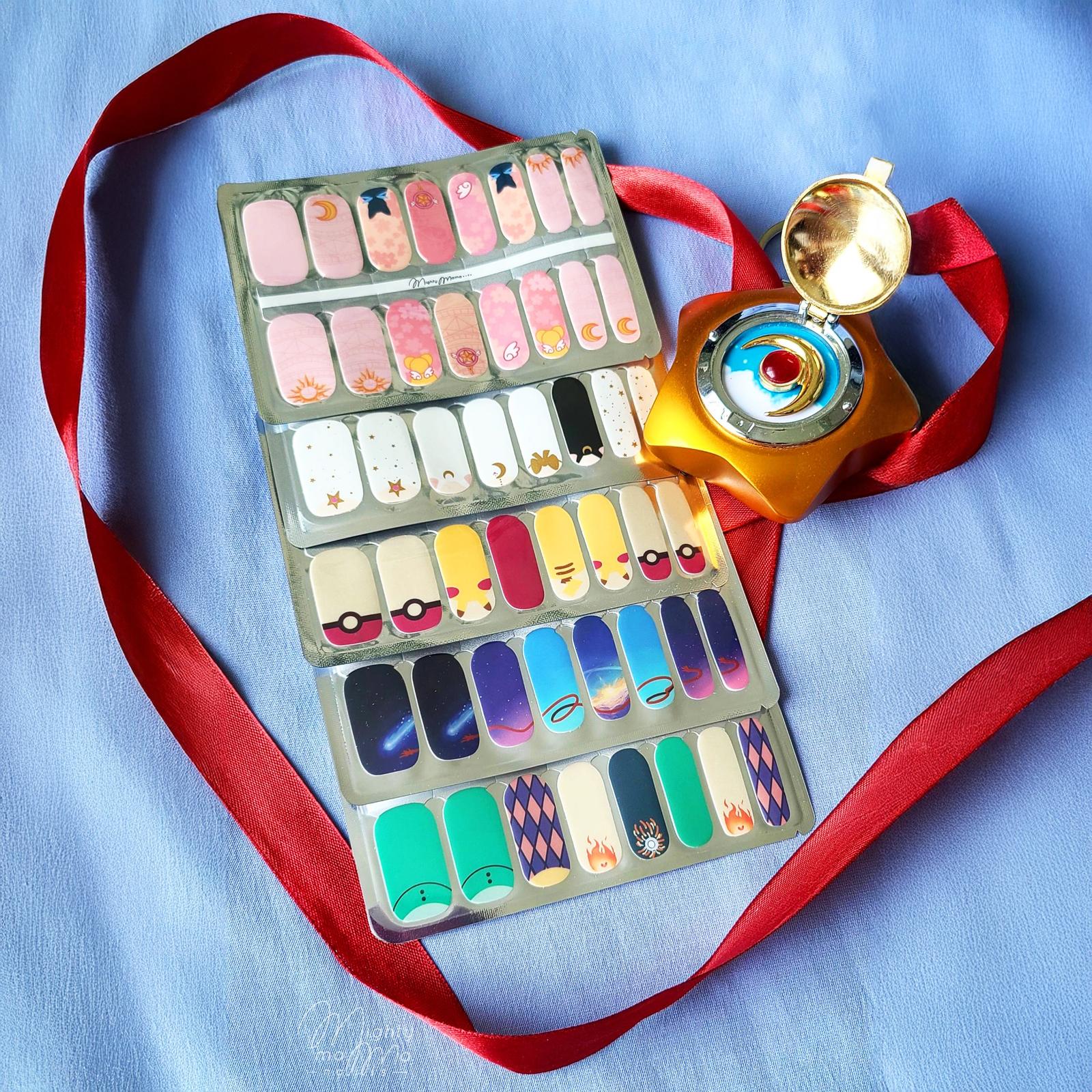 Pack Collector Pop Culture – Lot 5 Stickers d’Ongles