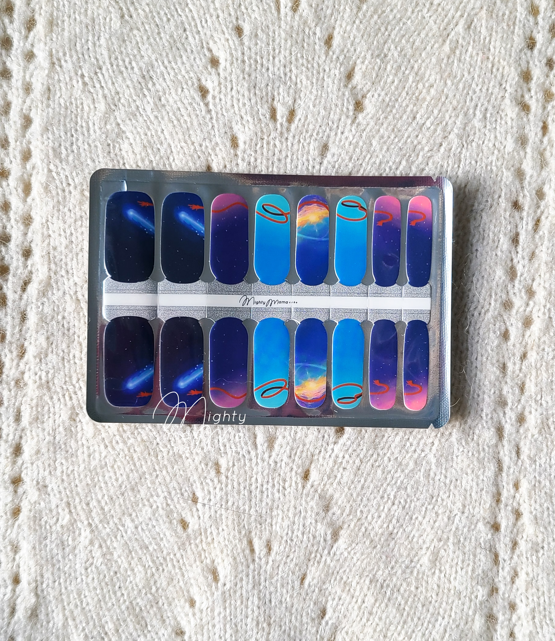 Pack Collector Pop Culture  – Lot 5 Stickers d’Ongles 