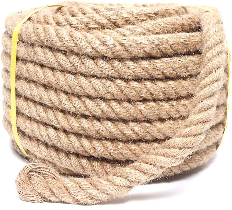 NatureLine Jute Rope: 4ply (Sold in 5-Meter Increments)