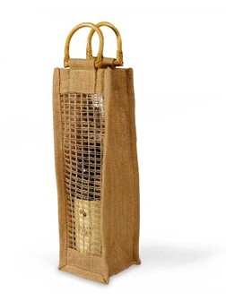 Premium Jute Wine Bag – Elegant & Eco-Friendly Gift Packaging