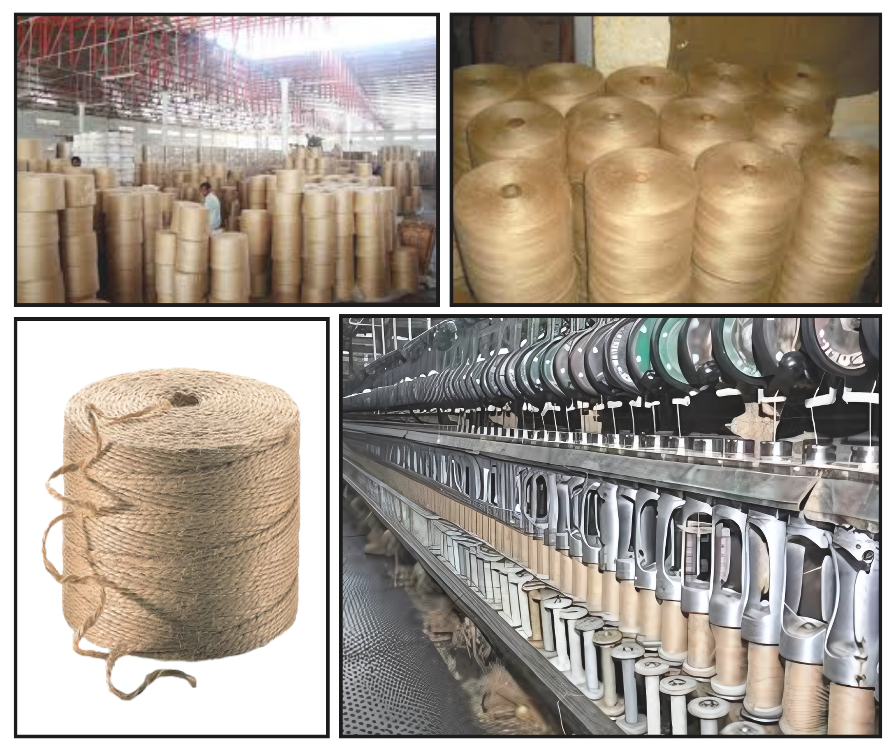 Eco-Friendly Natural Jute Twine 1500m/3kg/2mm