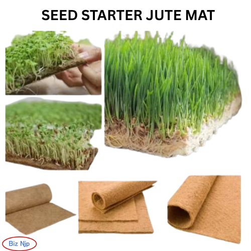 10x20 Jute Microgreen Mats - Organic Seed Starter Pads