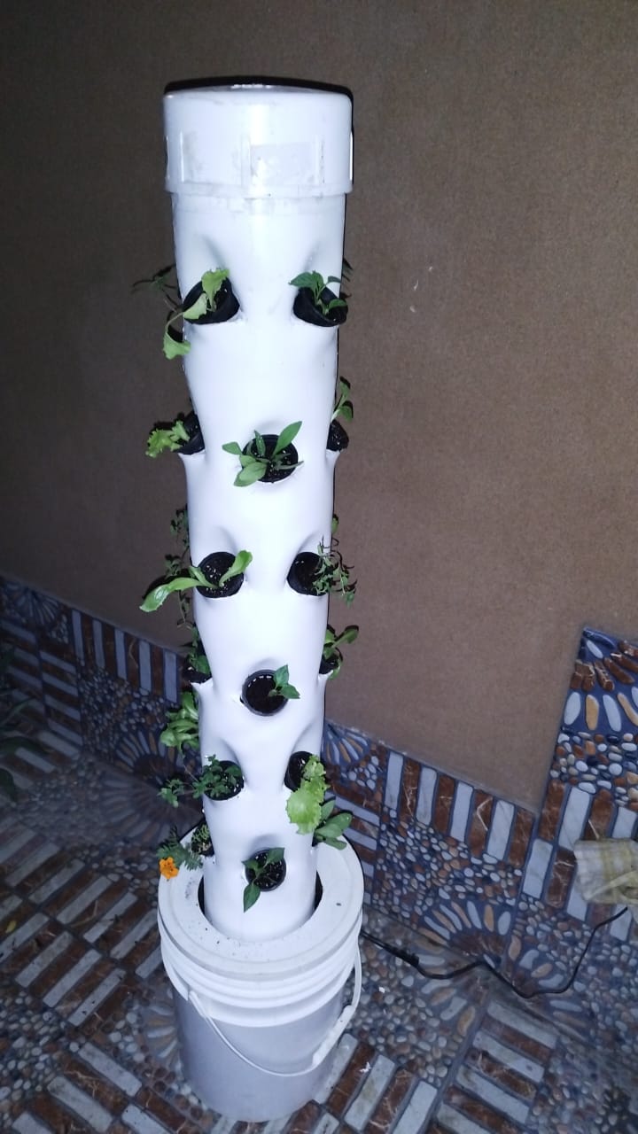 Aeroponics Grow Tower 28 Planting holes