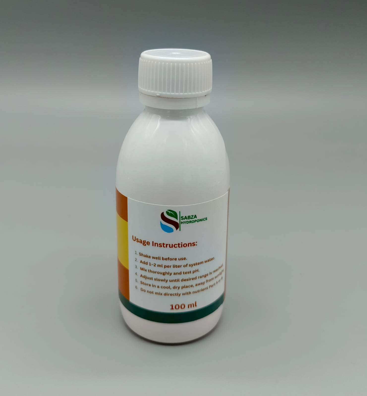 Best Hydroponic pH Up and Down Solution in Pakistan - Sabza pH Buffer Set 100ml