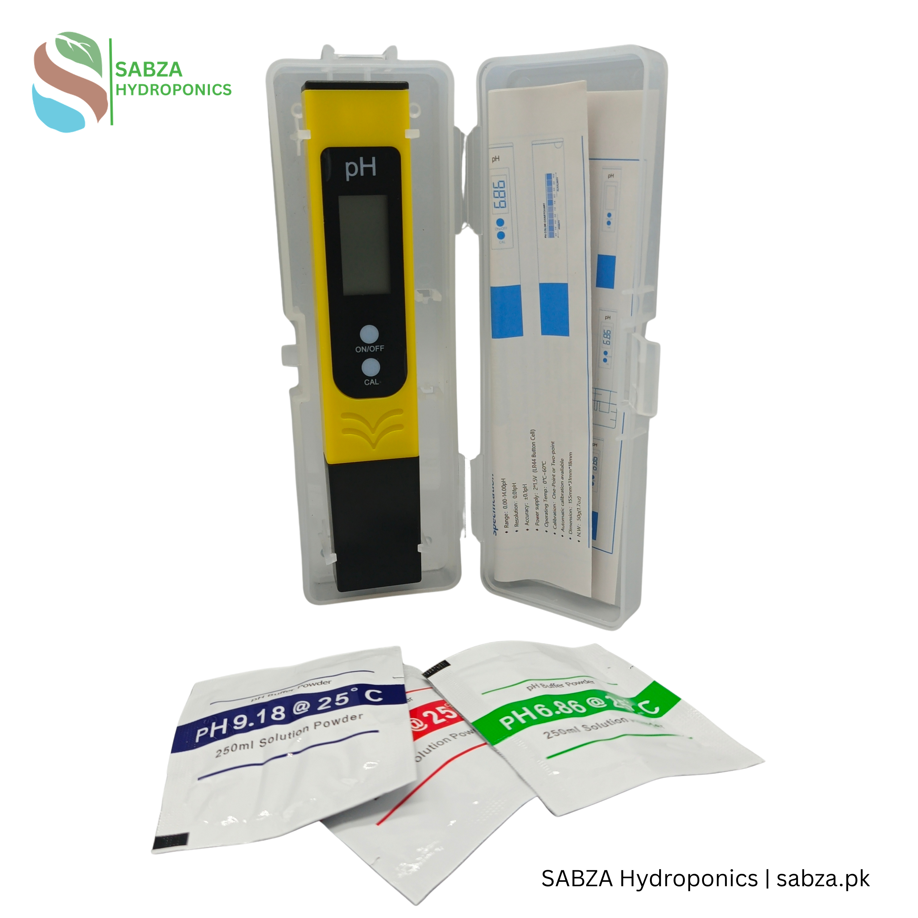 Digital pH Meter for Hydroponics