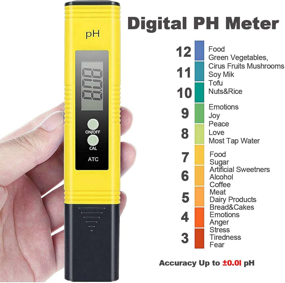 Digital pH Meter for Hydroponics
