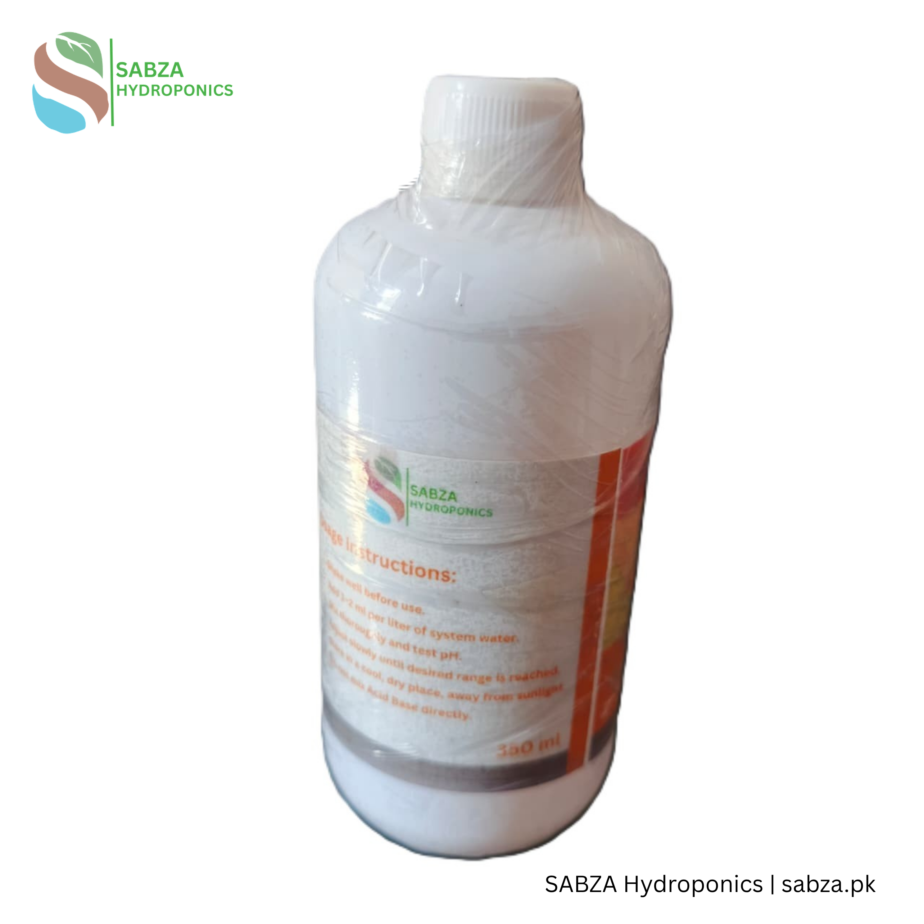 SABZA Hydroponic pH Down Solution (350ml)