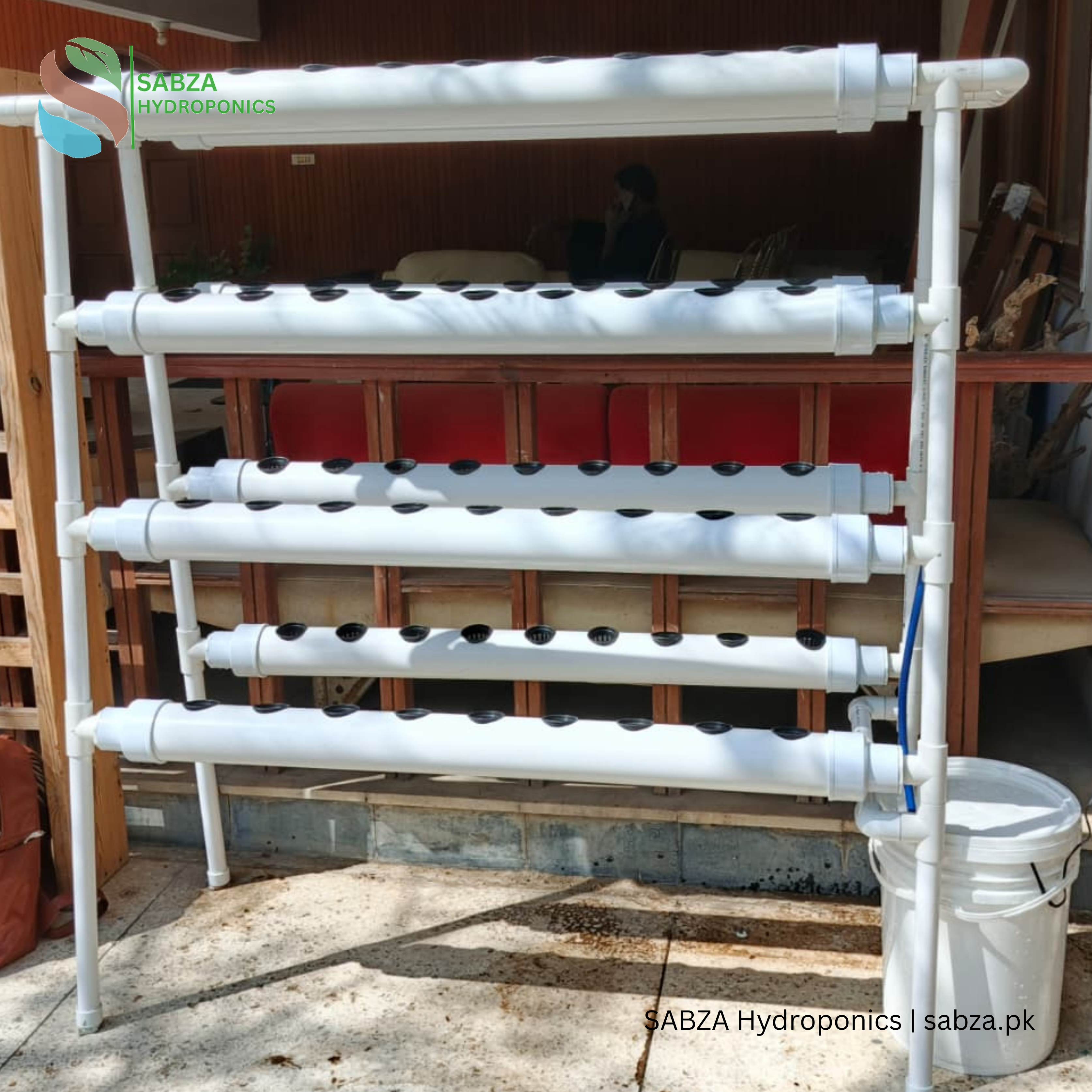 Hydroponic NFT 72 hole Pyramid