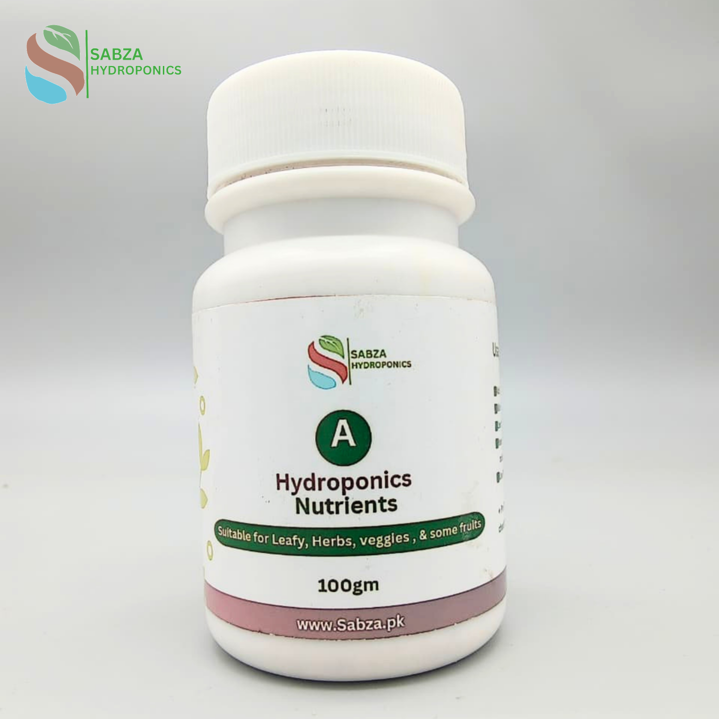 SABZA Hydroponic Nutrients Set (A and B)