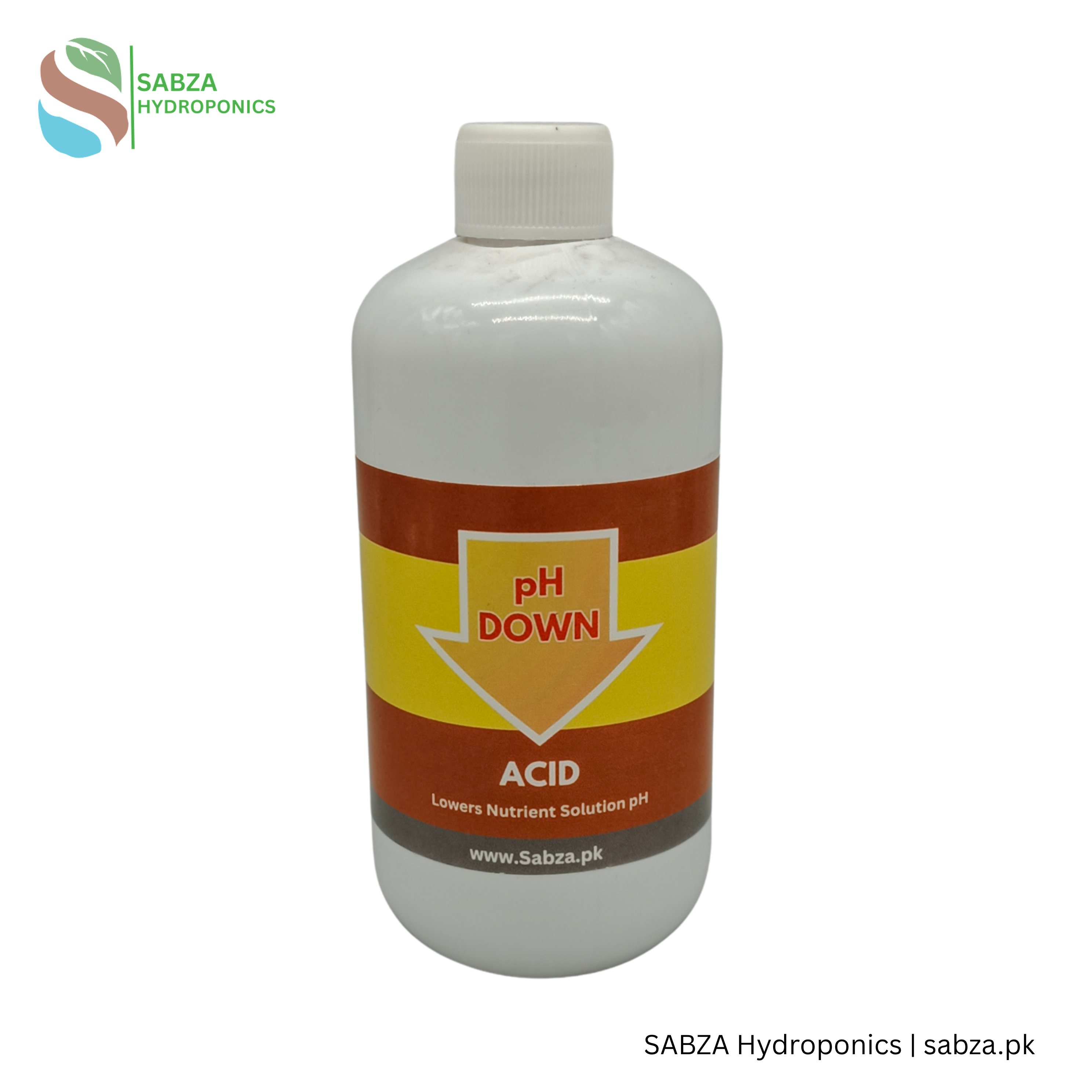 SABZA Hydroponic pH Down Solution (350ml)