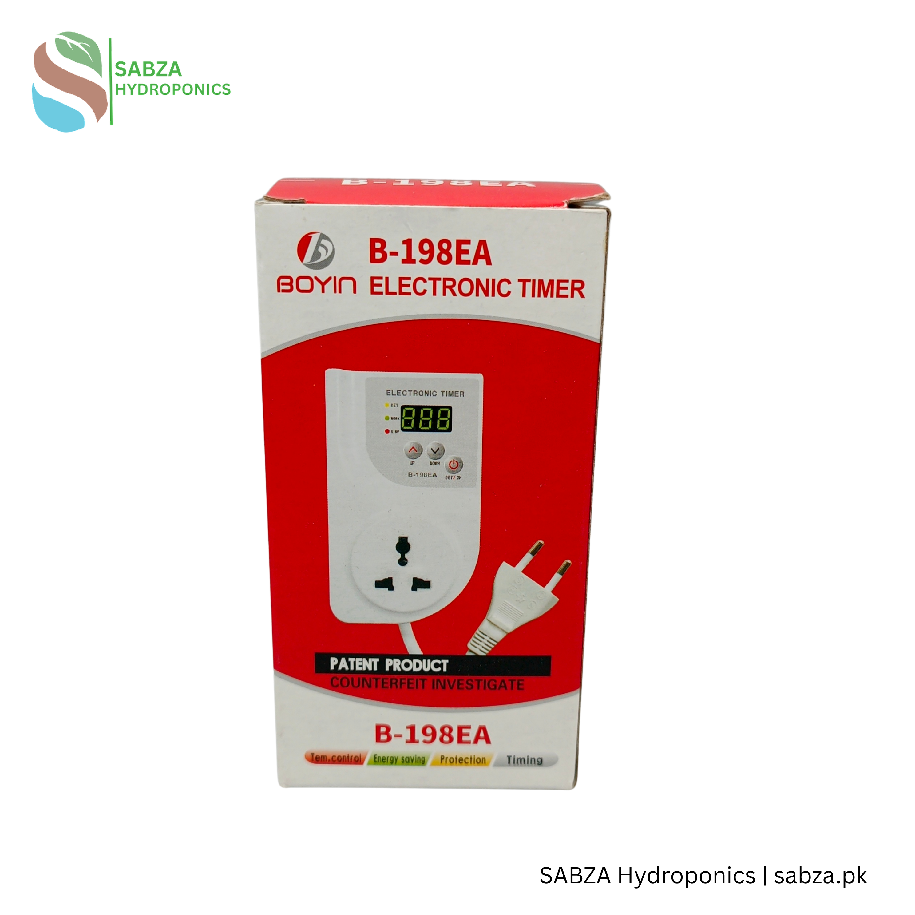 Electronic Timer Switch for Hydroponics (10A)