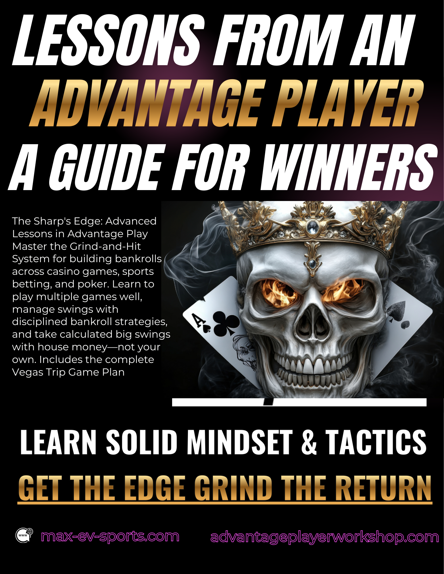 Lessons From An Advantage Player - Complete Book Release Date 1/5/26