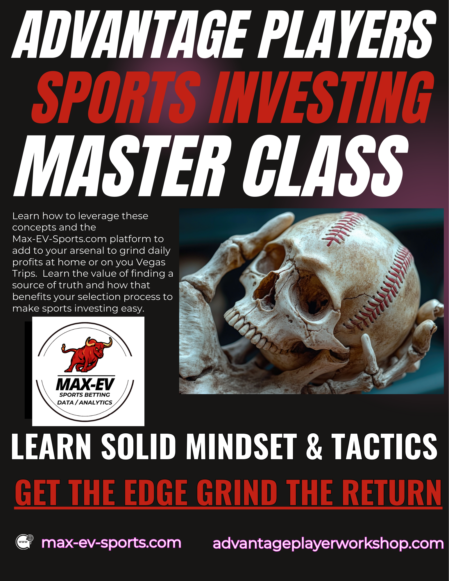 Sports Investing Master Class - Coming 1/9/26