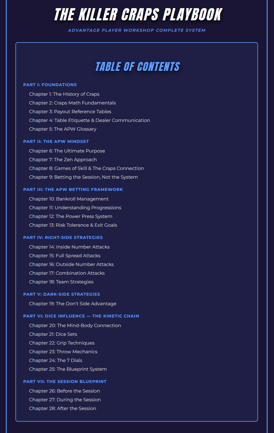 The Killer Craps Play Book  - For Advantage Players