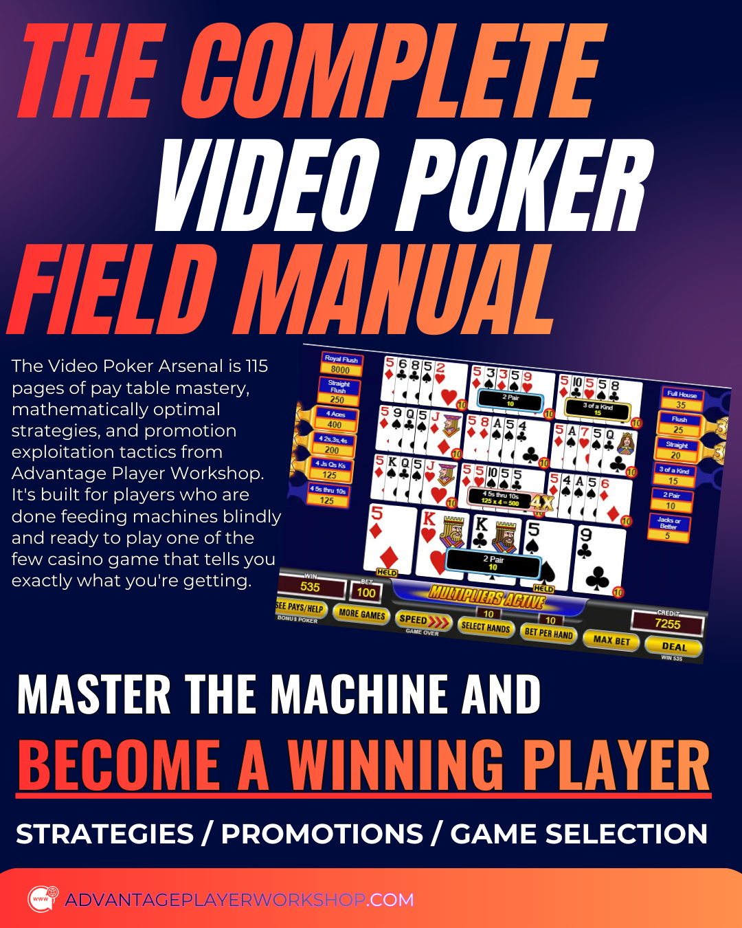 The Complete Video Poker Field Manual