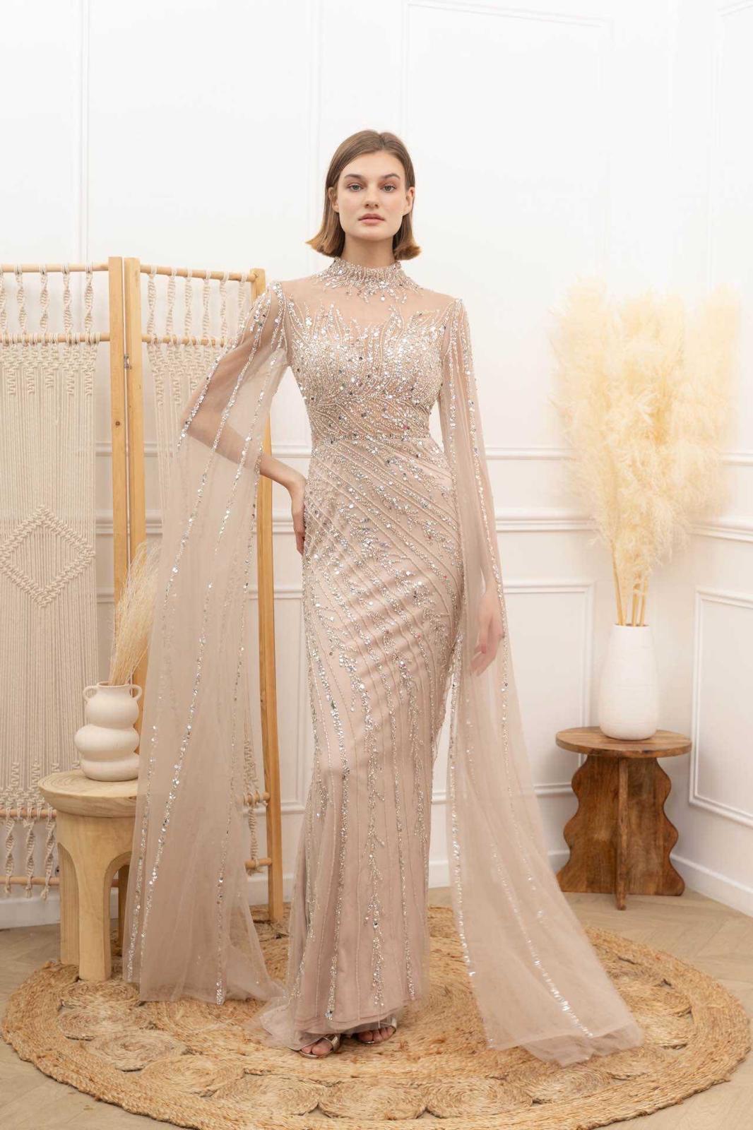Luxurious Sequin Evening Gown
