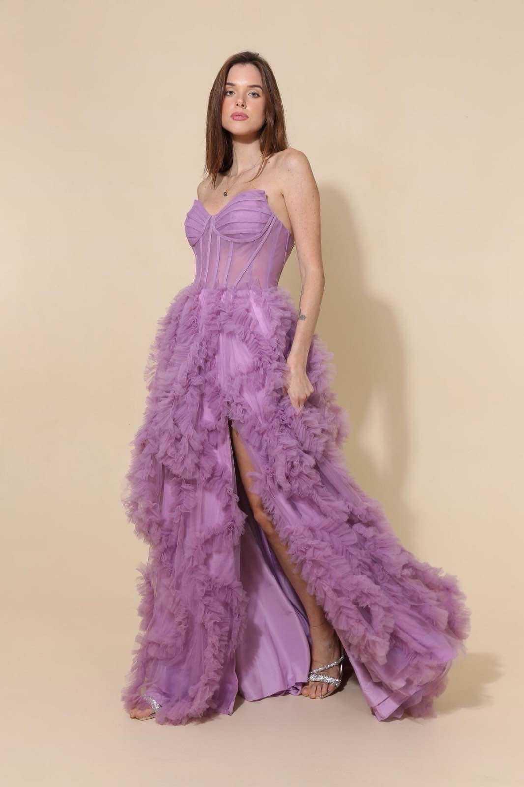 Tulle Evening Gown