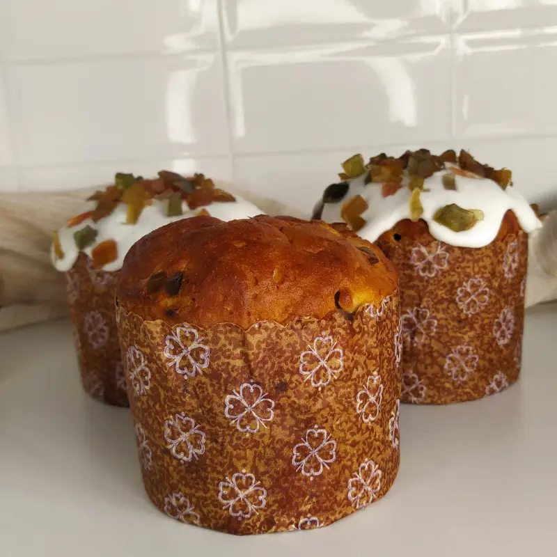 Pan Dulce con Frutas Abrillantadas 
