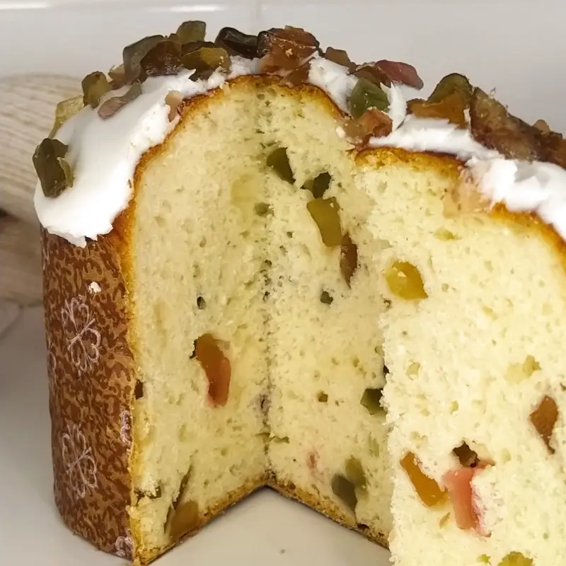 Pan Dulce con Frutas Abrillantadas 