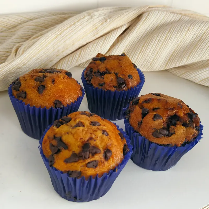 Magdalena con Chispas de Chocolate