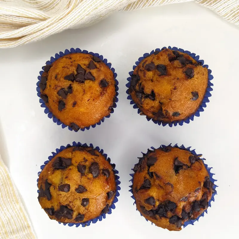 Magdalena con Chispas de Chocolate