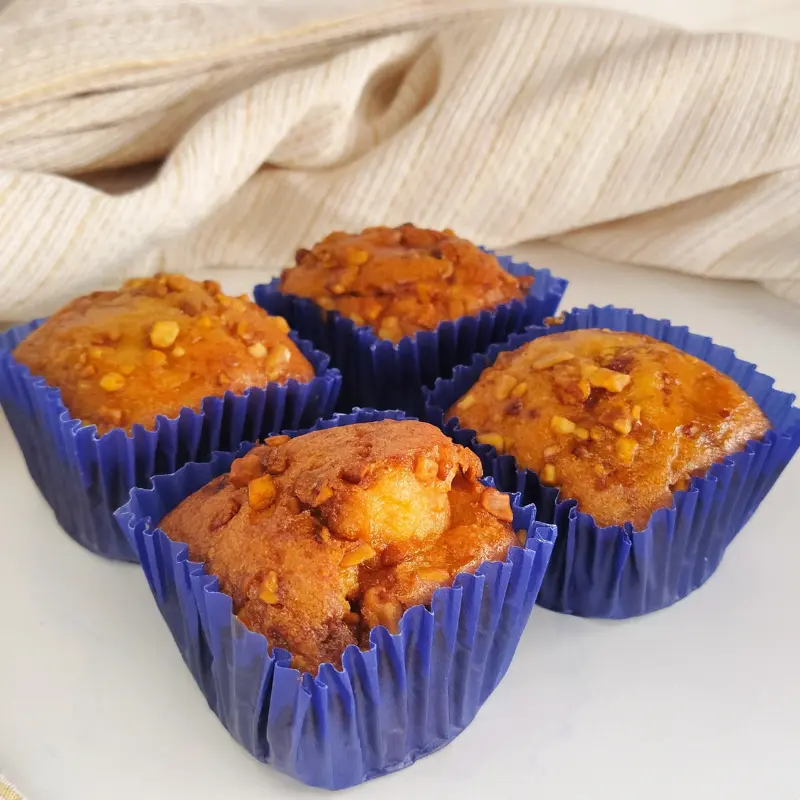 Magdalenas Crocante de Maní 