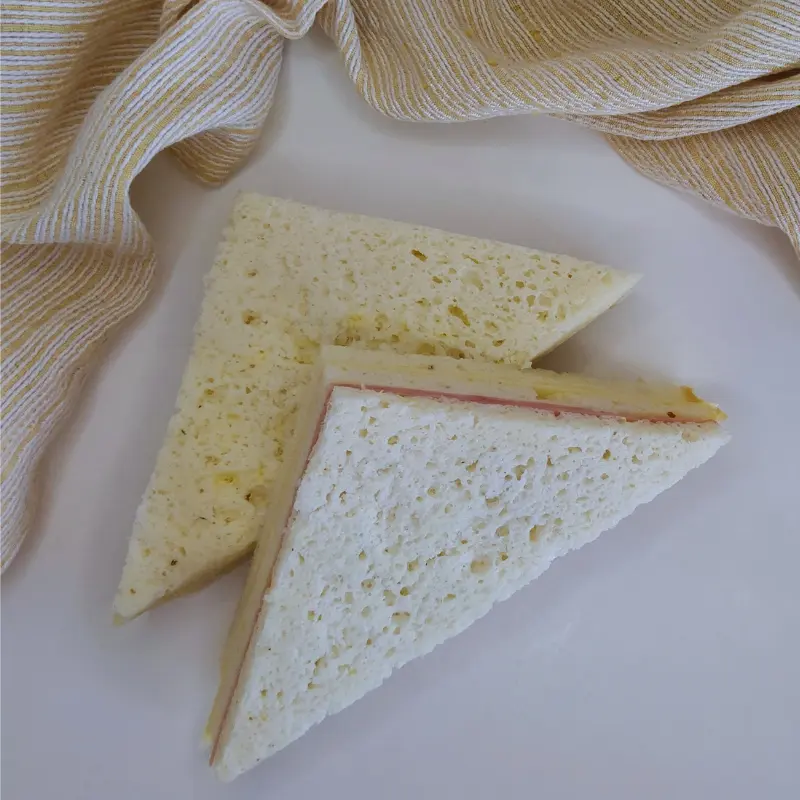 Sandwich de Miga - Jamón y Queso