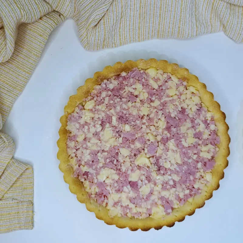 Tarta de Jamón y Queso