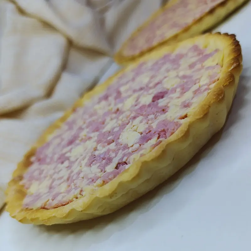 Tarta de Jamón y Queso  