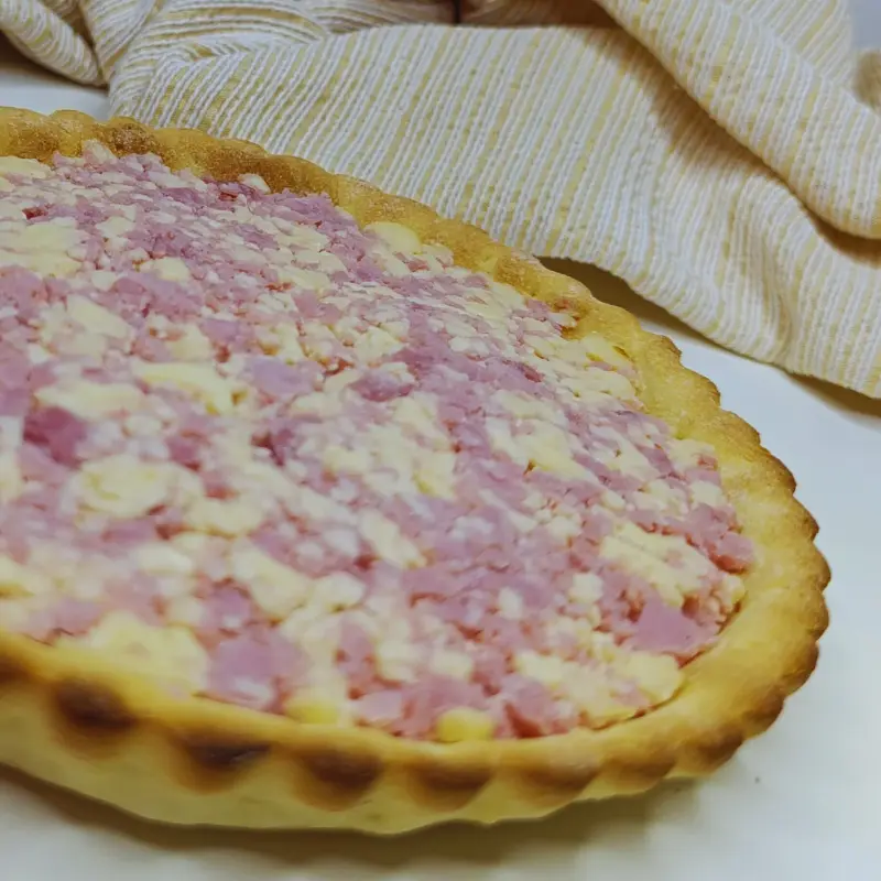 Tarta de Jamón y Queso  