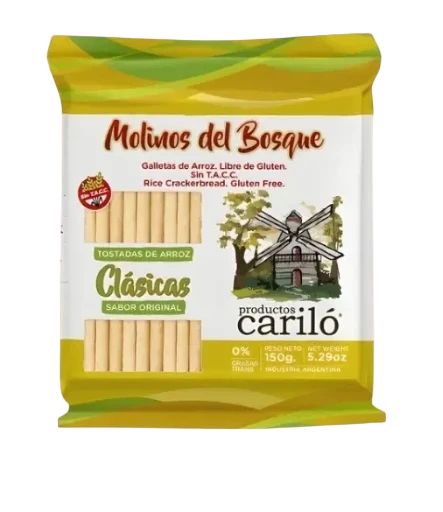 Galletas de arroz Clásicas Molinos del Bosque  