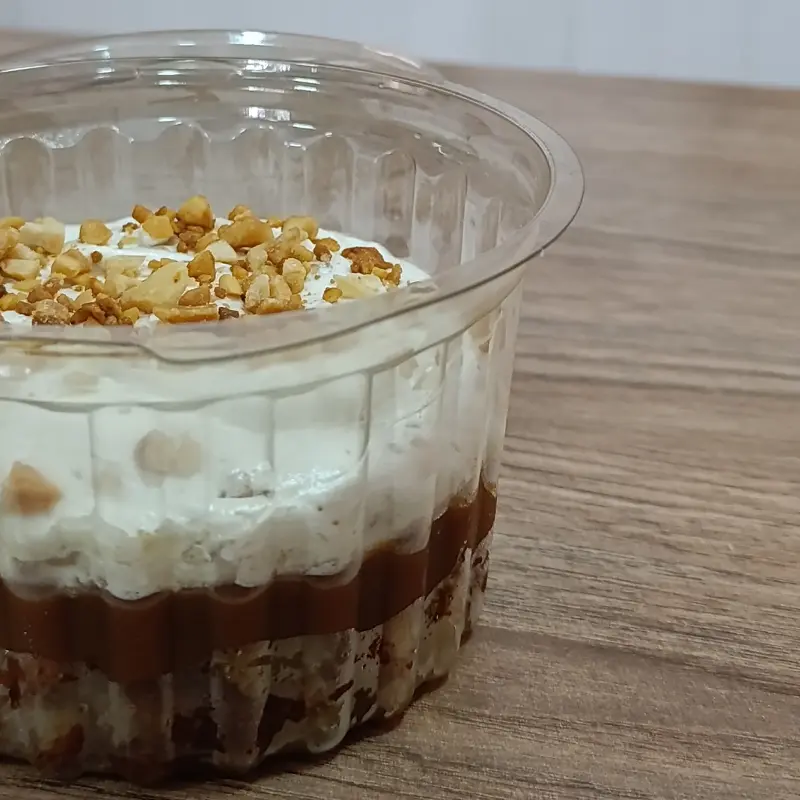 Postre en Pote Delicia de maní