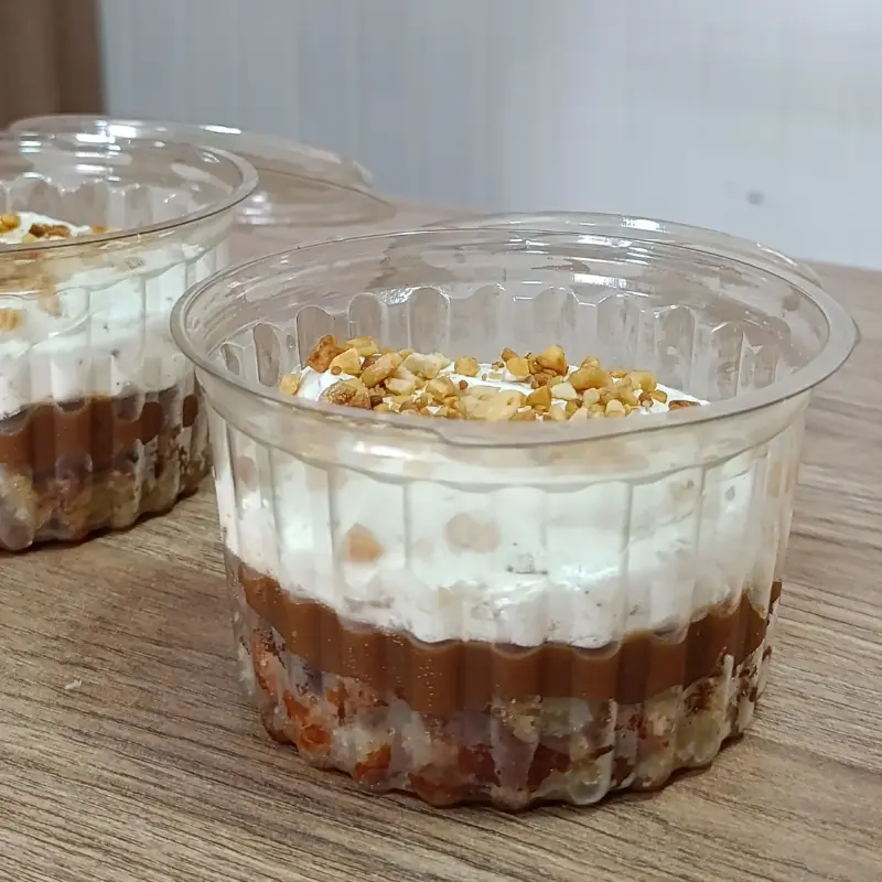 Postre en Pote Delicia de maní 